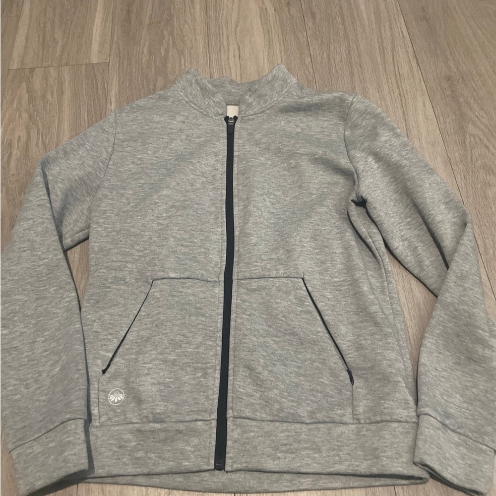 Senita Athletics Heather Gray Jacket